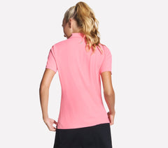 Skechers Women | GO GOLF Short Sleeve Birdie Zip Front Polo