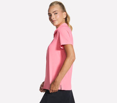Skechers Women | GO GOLF Short Sleeve Birdie Zip Front Polo