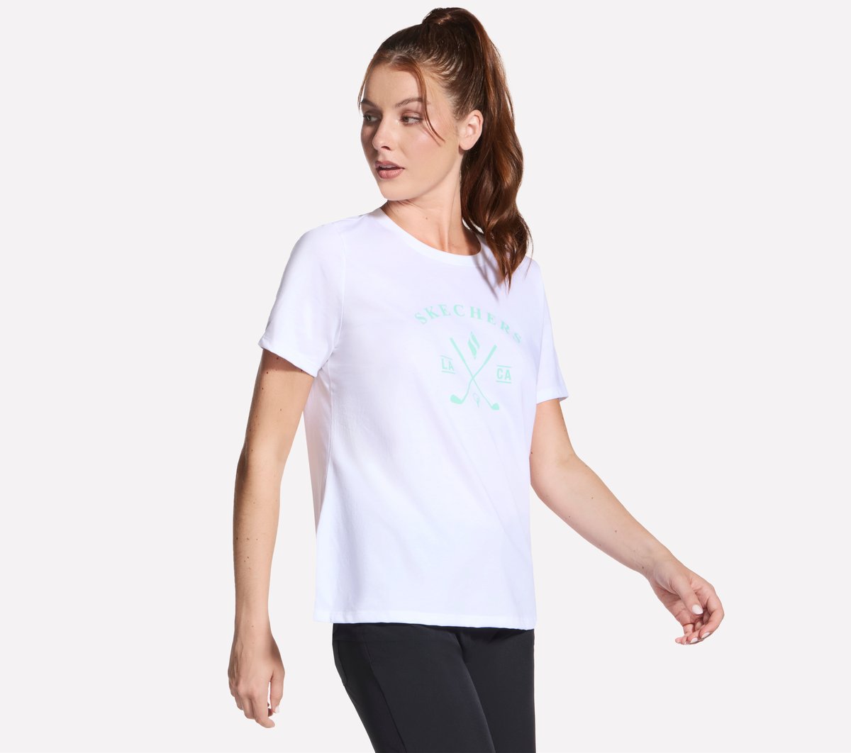 Skechers Women | Tee Time Short Sleeve Tee