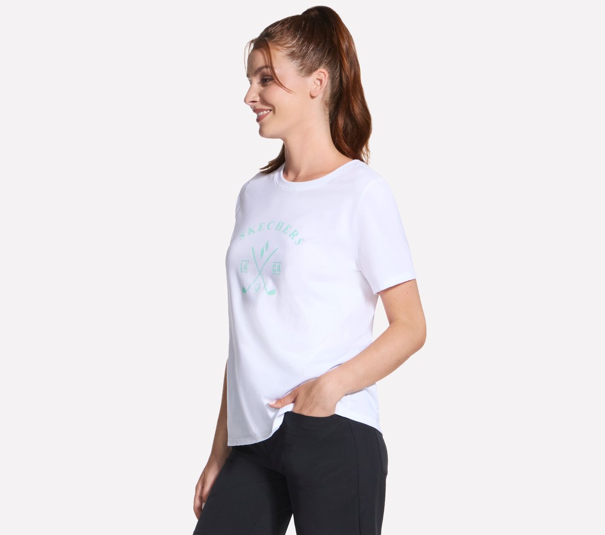 Skechers Women | Tee Time Short Sleeve Tee