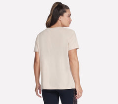 Skechers Women | Diamond Cheetah Short Sleeve Tee