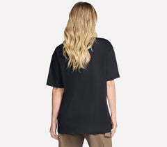 Skechers Women | Gold Splatter Diamond Short Sleeve Tee