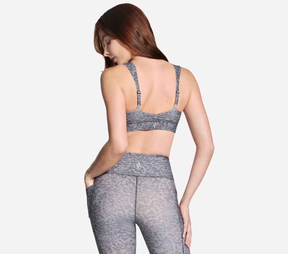 Skechers Women | GO WALK Evolution Printed Zip Front Bra