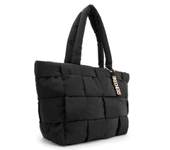 Skechers Women|Kids|Clothing | Quilted Checkered Shopper Bag