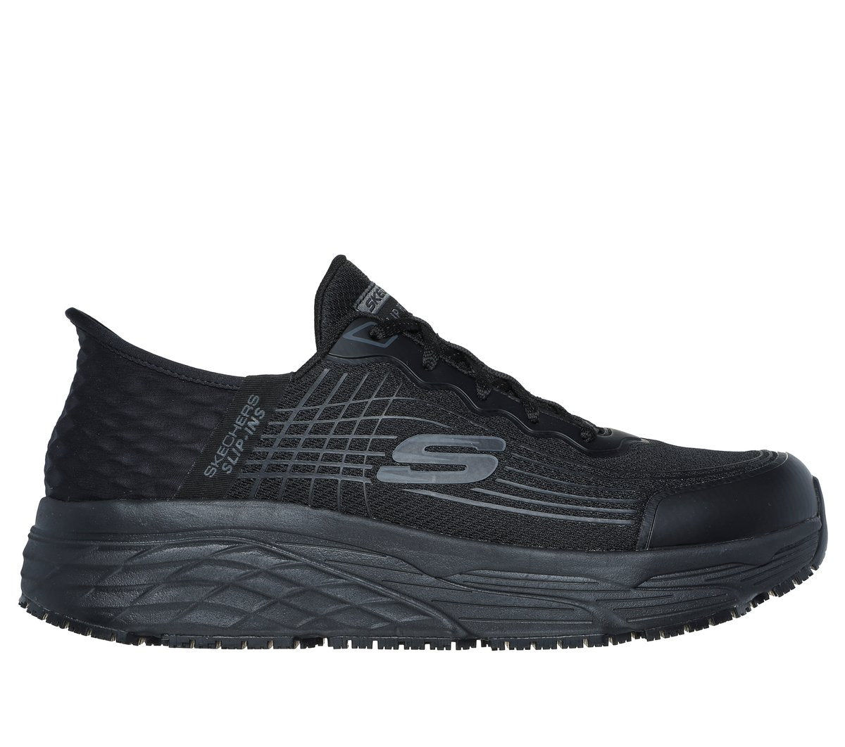 Skechers Men | Slip-ins Work Slip-Resistant Relaxed Fit: Max Cushioning Elite - Remmal