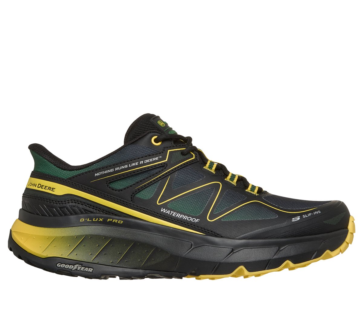 Skechers Men | Slip-ins John Deere Waterproof Relaxed Fit: D'Lux Pro - Reel Cutting