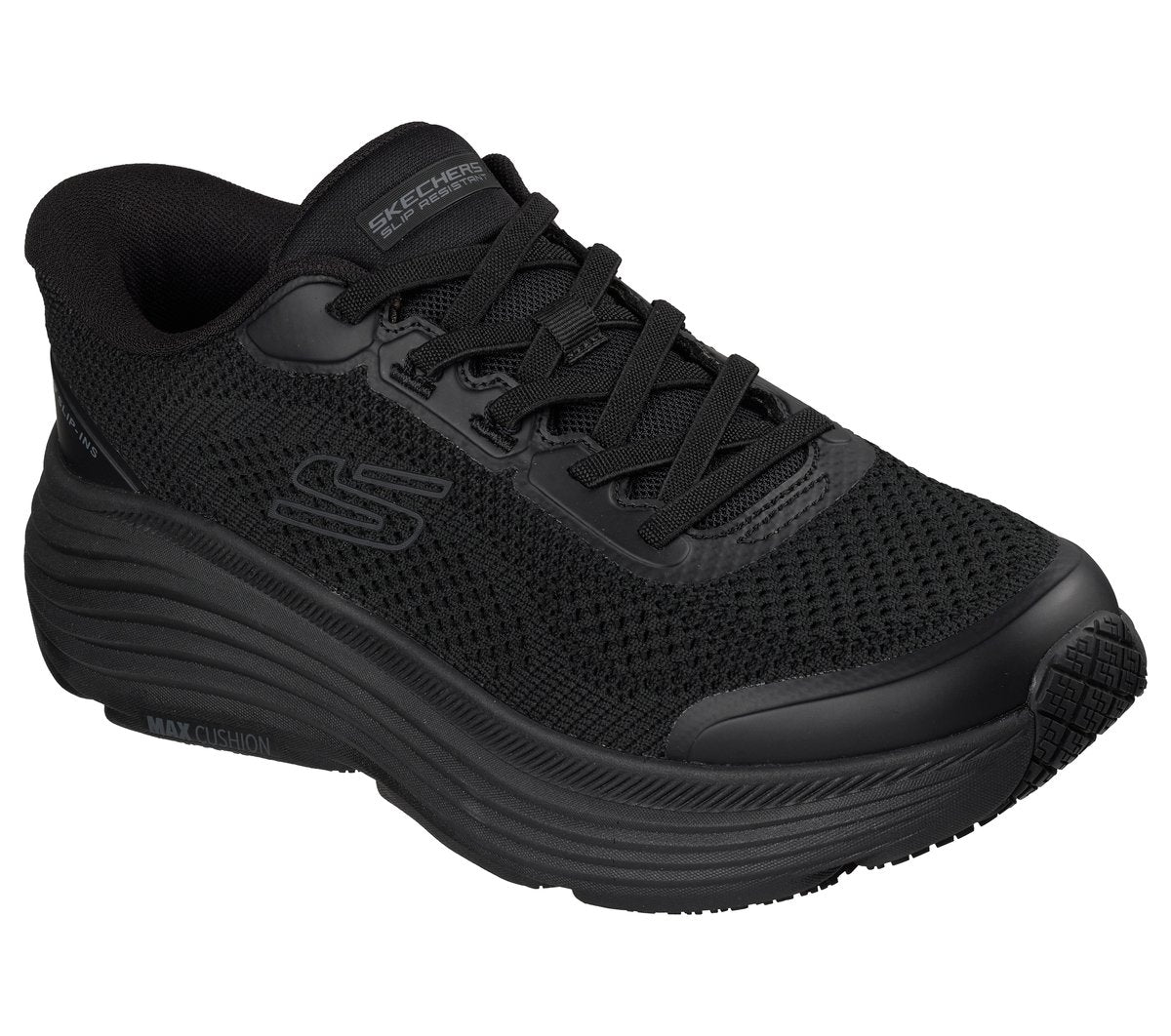 Skechers Men | Slip-ins Work Slip-Resistant: Max Cushioning Endeavour - Shouka