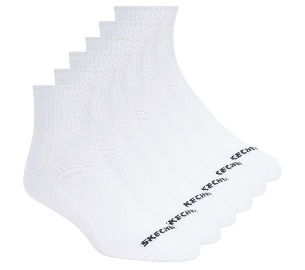 Skechers Men|Clothing | 6 Pack Core Quarter Large Socks