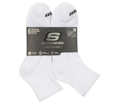 Skechers Men|Clothing | 6 Pack Core Quarter Large Socks