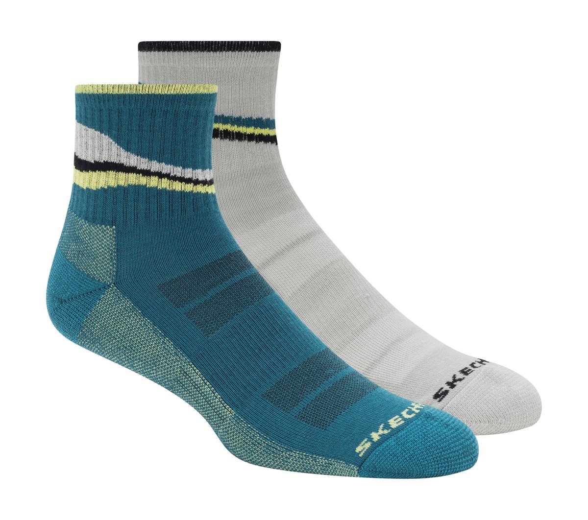 Skechers Men|Clothing | 2 Pack Men's Quarter Trail Socks