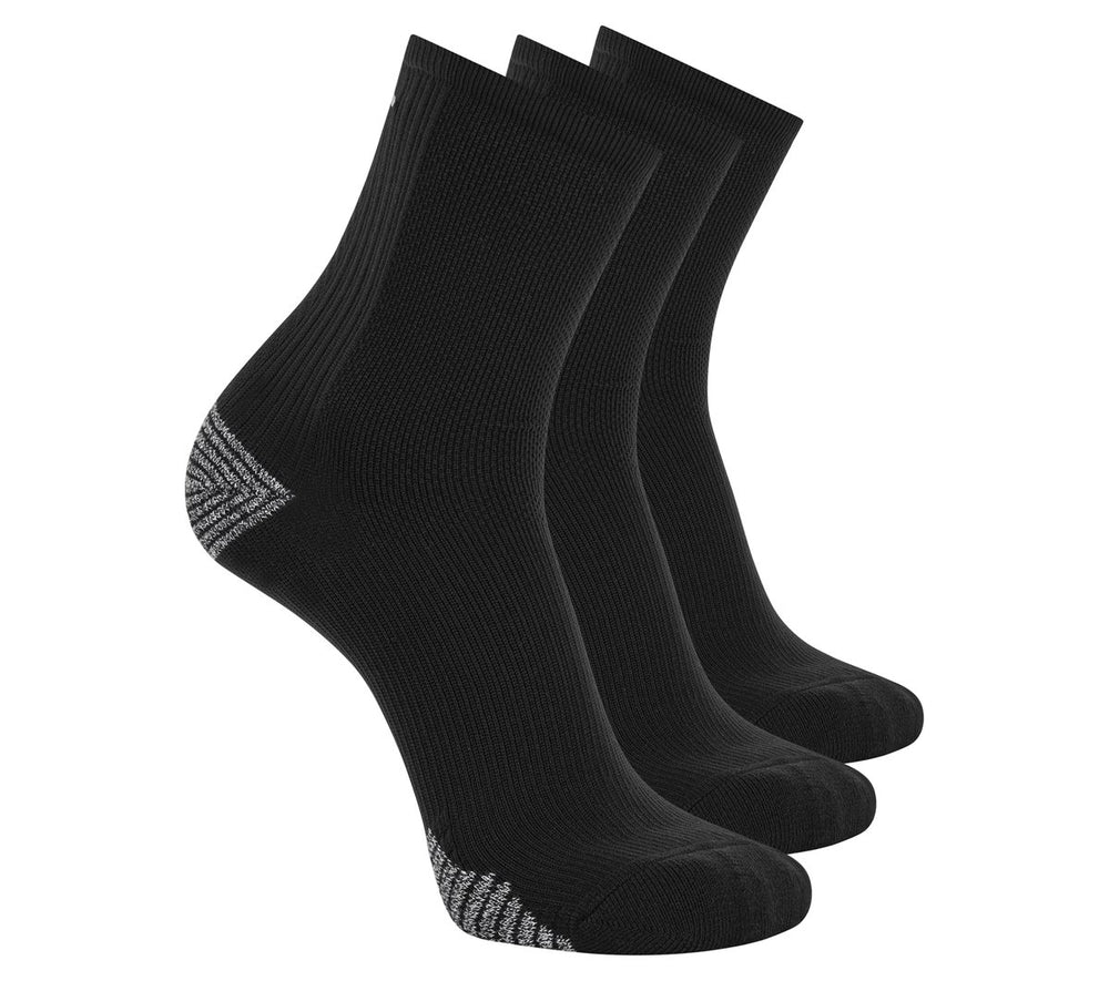 Skechers Men|Clothing | 3 Pack Men's Performance Running High Quarter Socks
