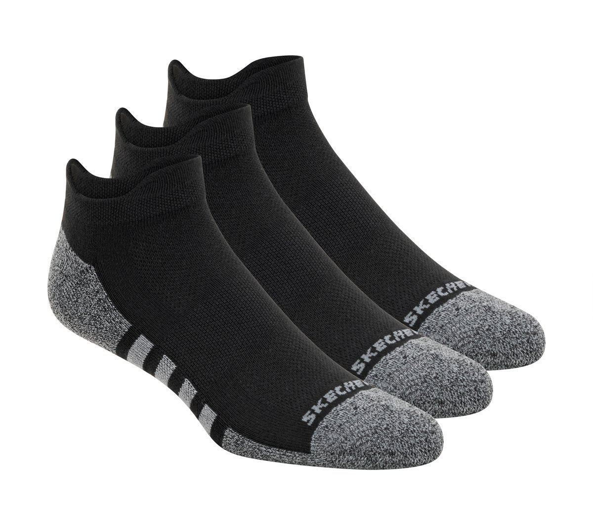 Skechers Men|Clothing | Lowcut Heel Tab Work Socks - 3 Pack