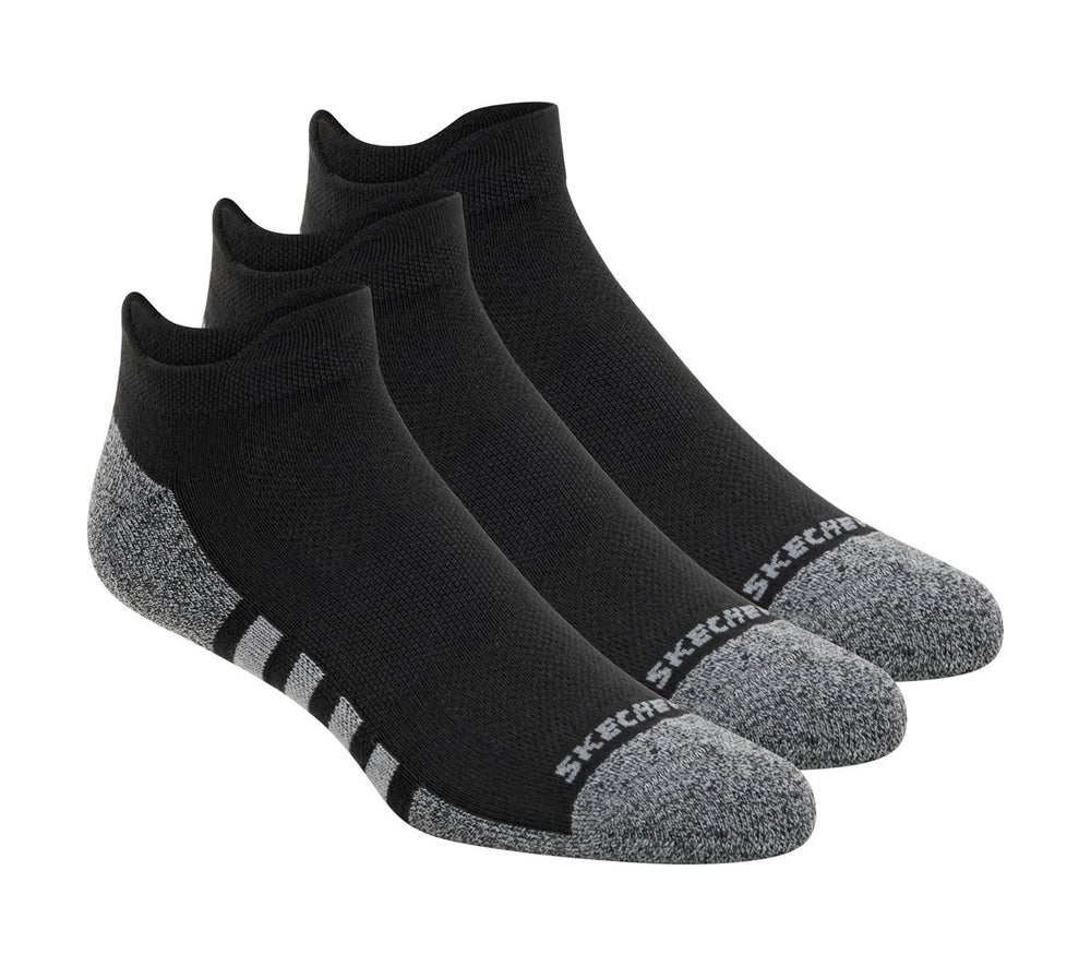 Skechers Men|Clothing | Lowcut Heel Tab Work Socks - 3 Pack