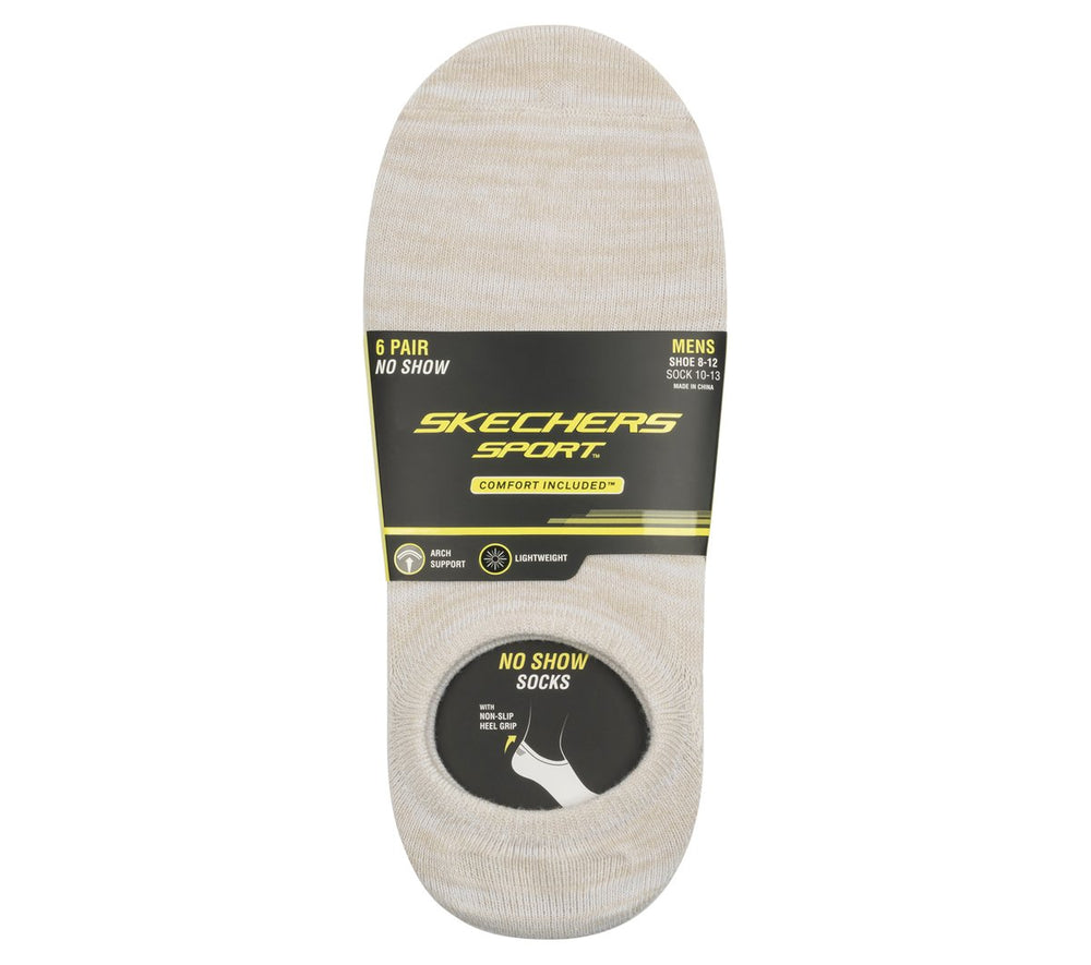 Skechers Men|Clothing | 6 Pack Men's Sneaker Liner Socks