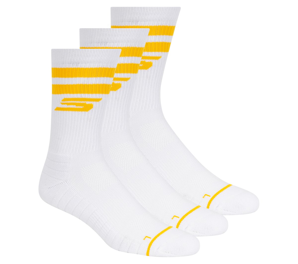 Skechers Men|Clothing | 3 Pack Performance Pickleball Crew Socks