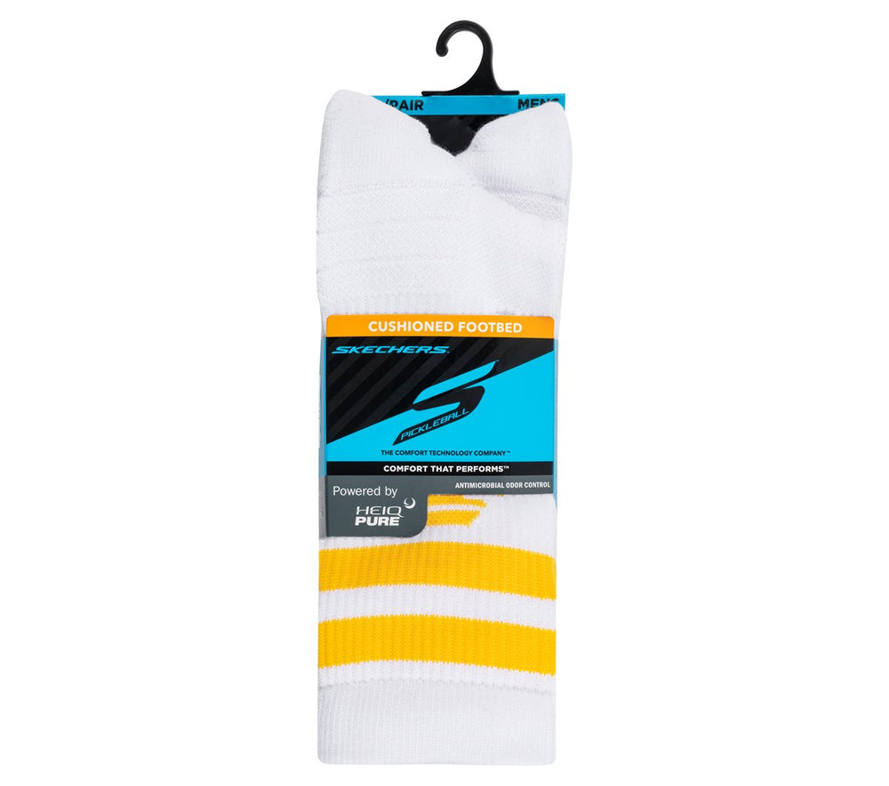 Skechers Men|Clothing | 3 Pack Performance Pickleball Crew Socks