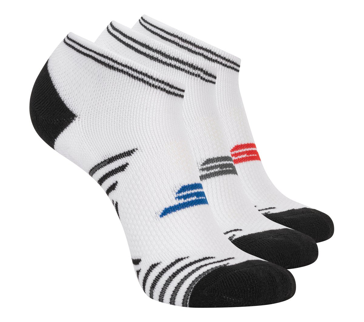 Skechers Men|Clothing | 3 Pack Men's Performance Low Cut Running Socks