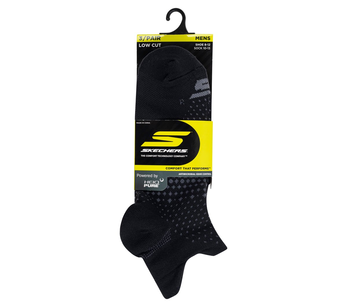 Skechers Men|Clothing | 3 Pack Men's Low Cut Socks