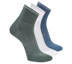 Skechers Men|Clothing | 3 Pack Men's Performance Running Quarter Socks