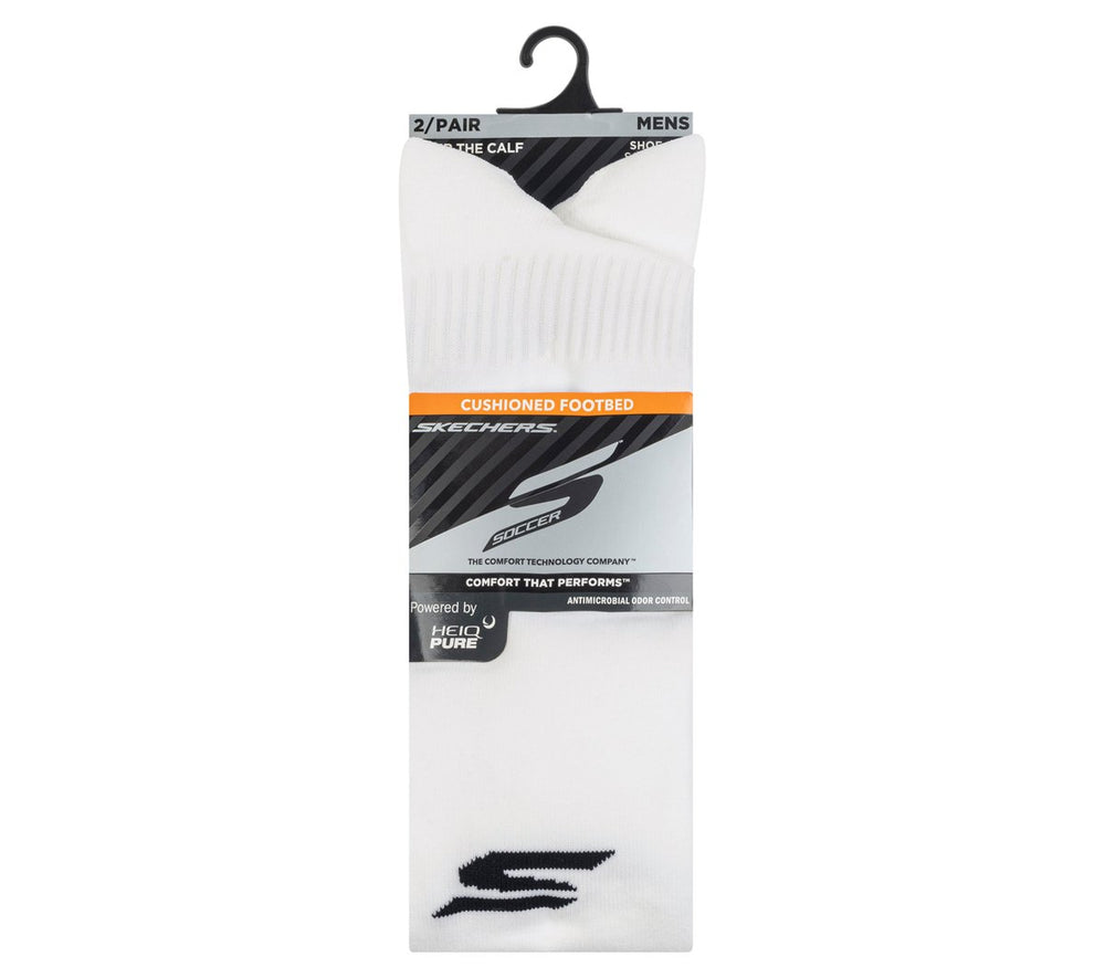 Skechers Men|Clothing | 2 Pack Men's Performance Soccer Over The Knee Socks