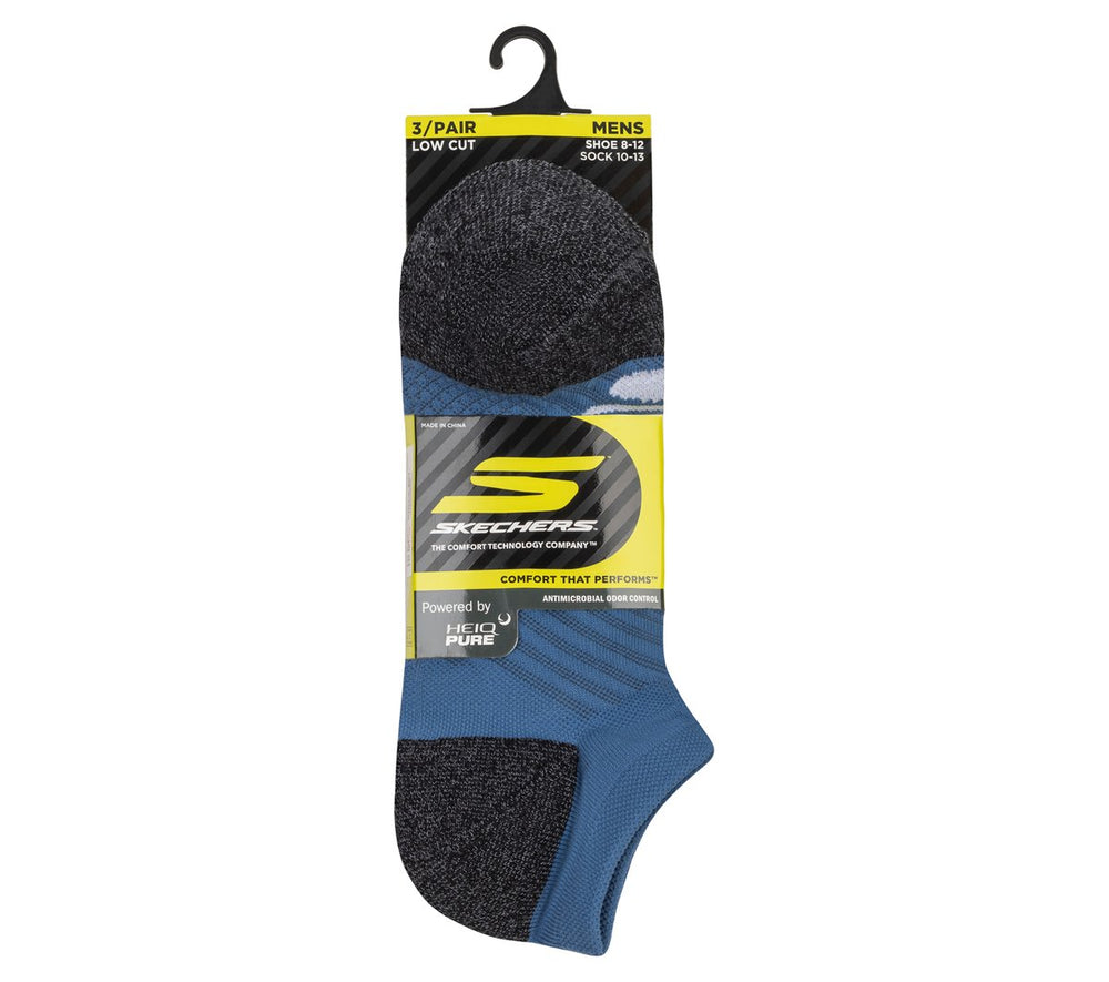 Skechers Men|Clothing | 3 Pack Men's Terry Low Cut Socks