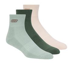 Skechers Men|Clothing | 3 Pack Men's Lifestyle Quarter Socks