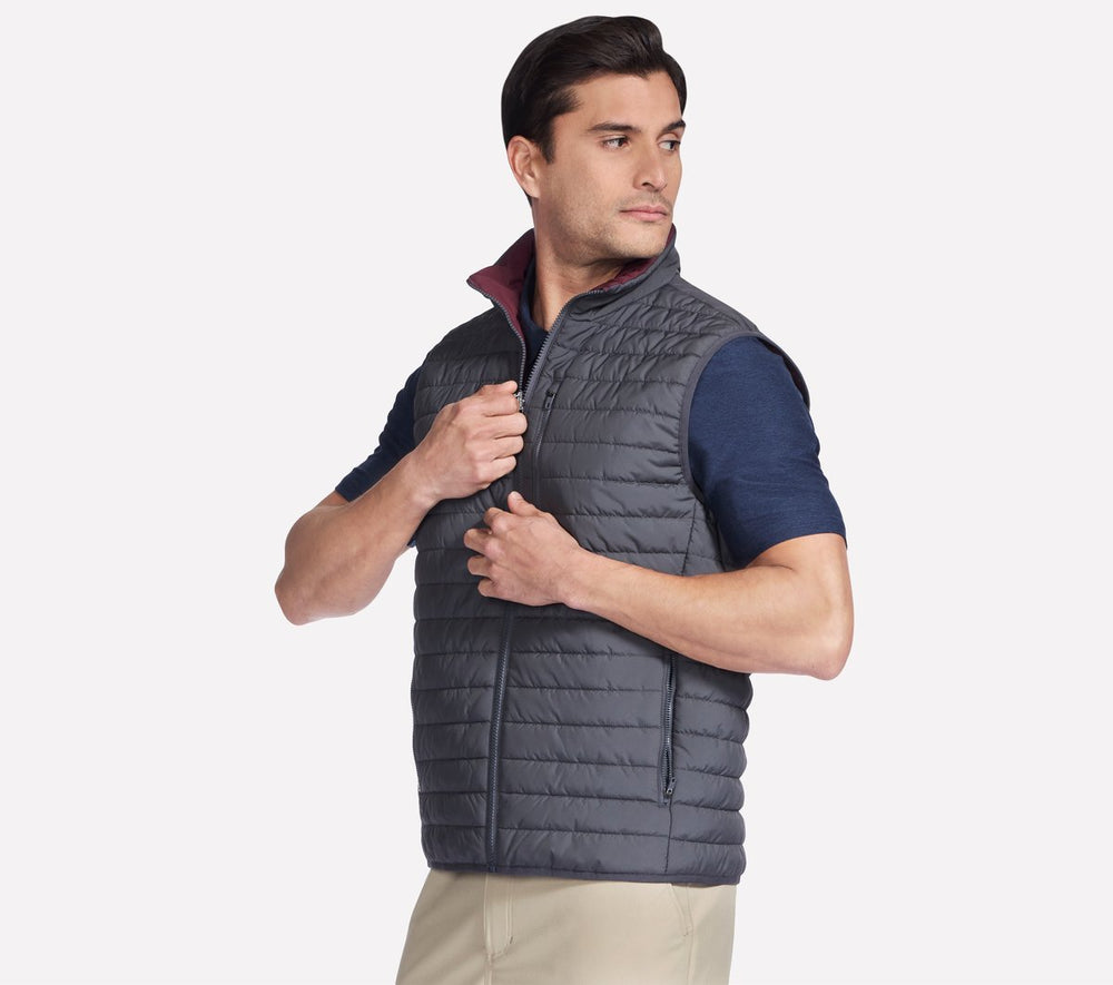 Skechers Men | GO SHIELD Cozy Fit Altitude Reversible Vest