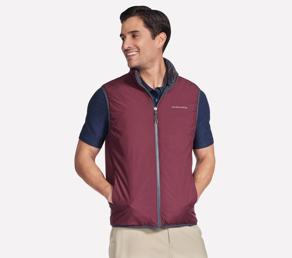 Skechers Men | GO SHIELD Cozy Fit Altitude Reversible Vest