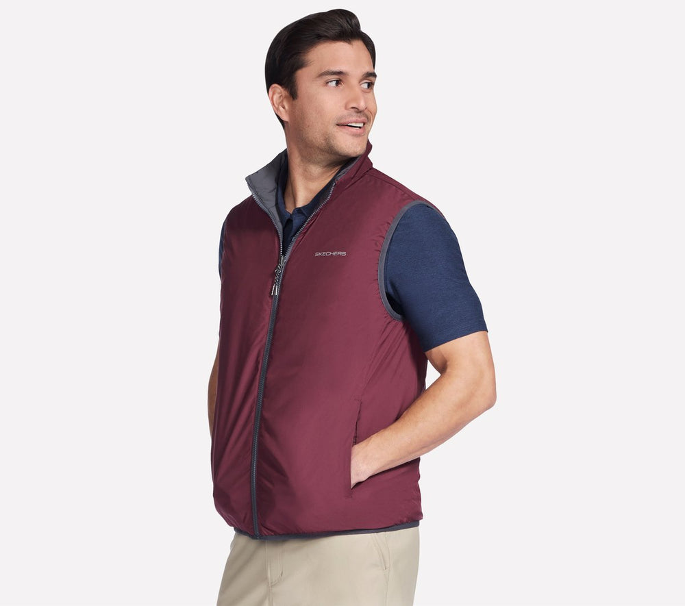Skechers Men | GO SHIELD Cozy Fit Altitude Reversible Vest