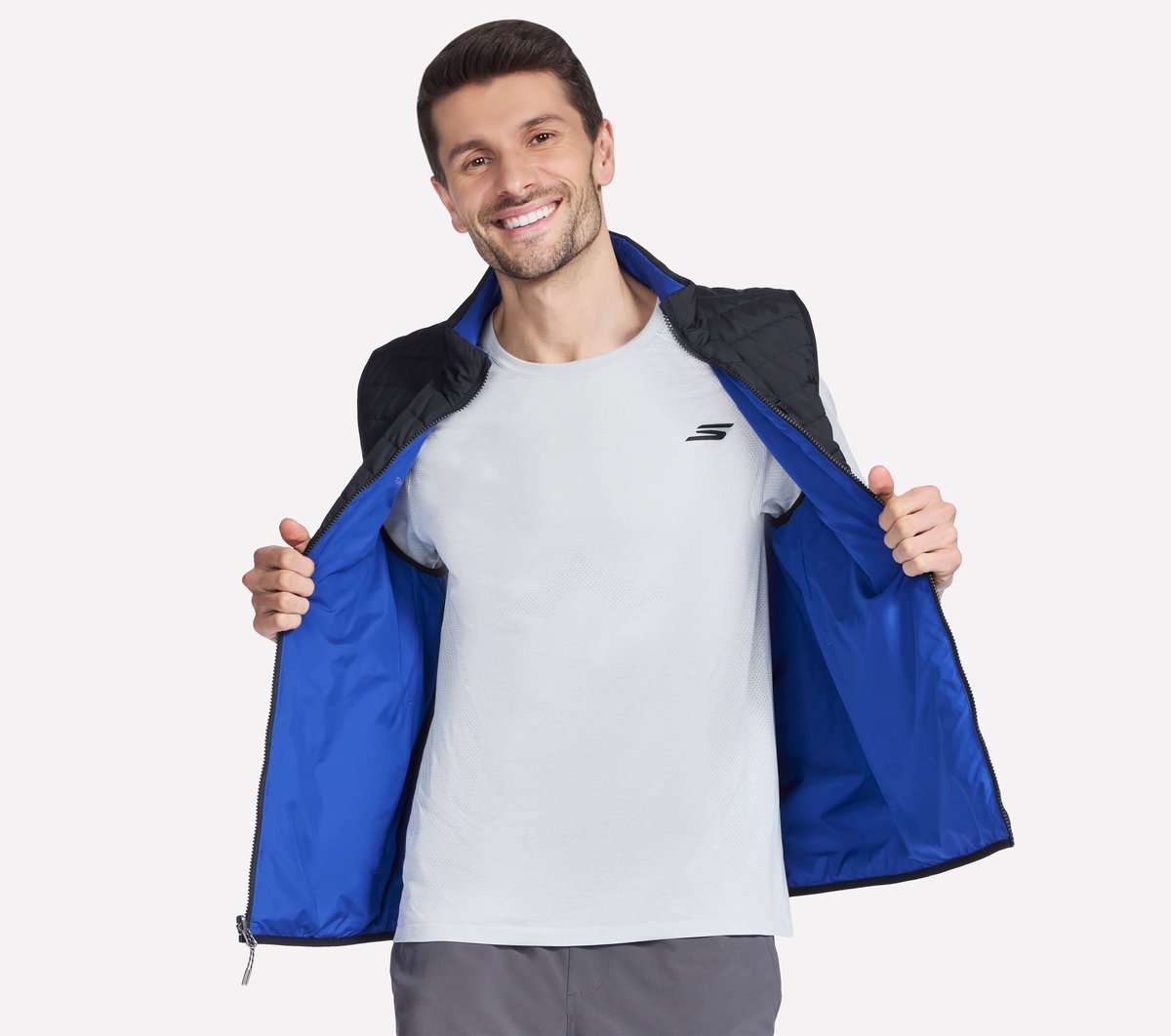 Skechers Men | GO SHIELD Cozy Fit Altitude Reversible Vest