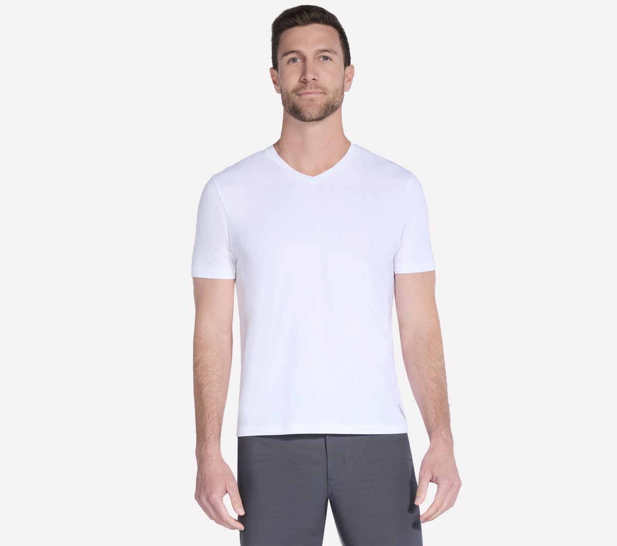 Skechers Men | GO DRI Pima Short Sleeve V-Neck