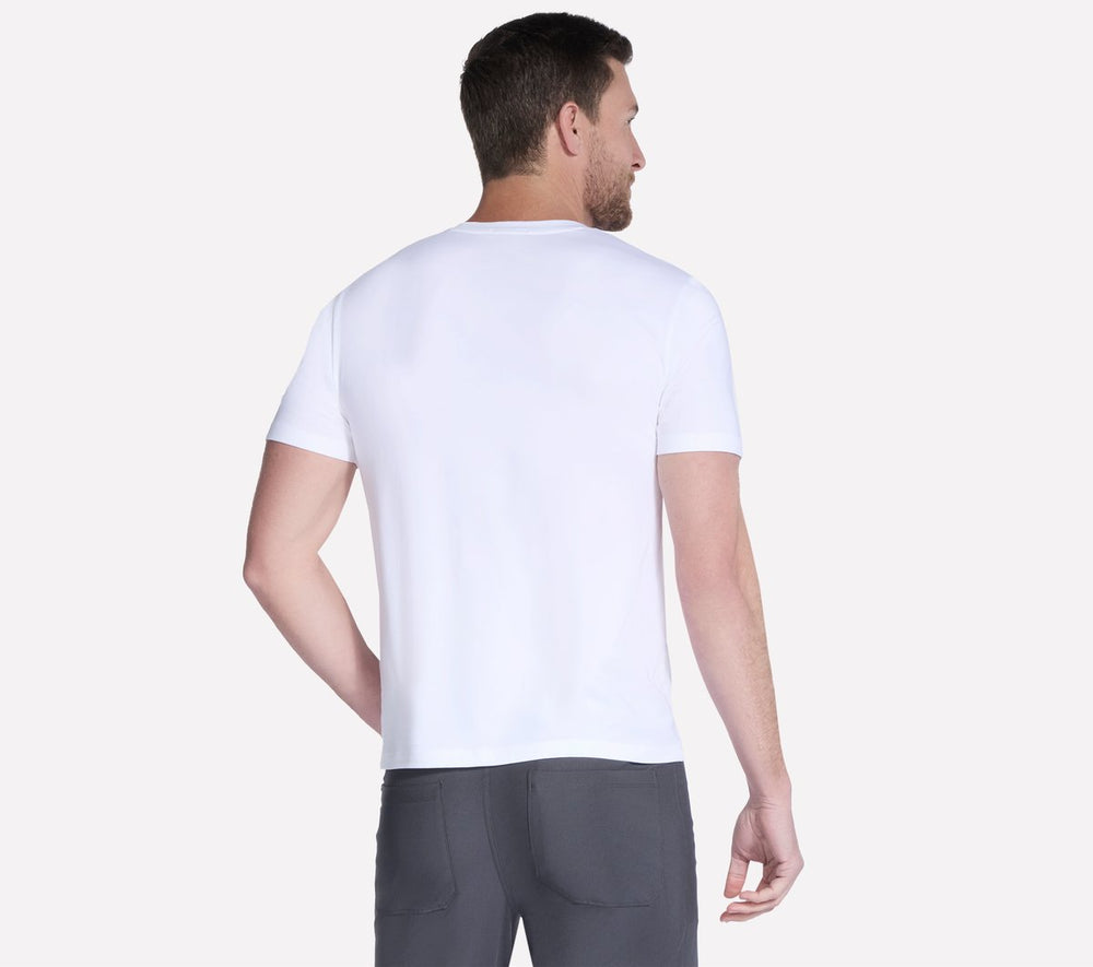 Skechers Men | GO DRI Pima Short Sleeve V-Neck