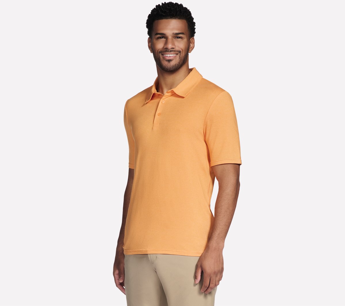 Skechers Men | GO GOLF GO DRI All Day Stripe Polo