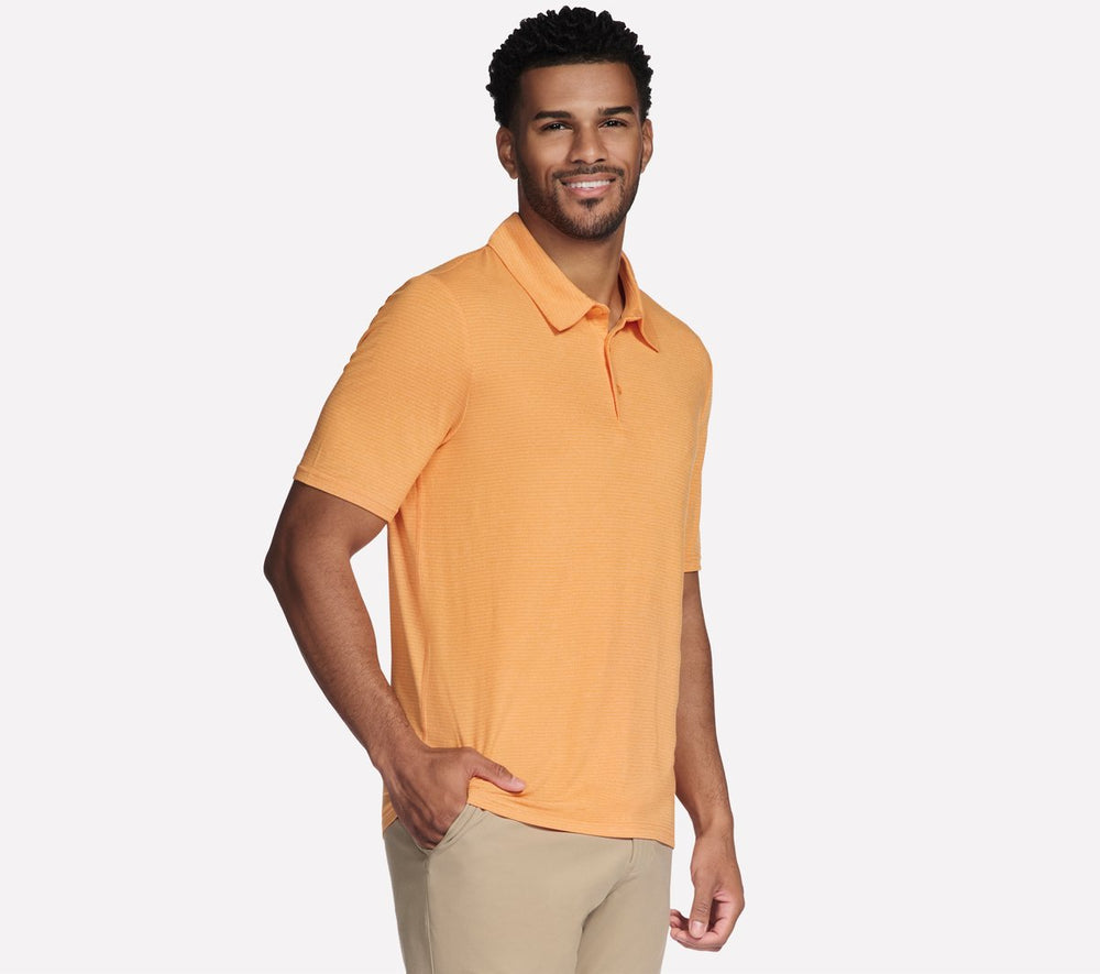 Skechers Men | GO GOLF GO DRI All Day Stripe Polo