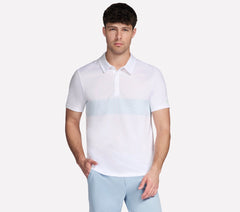 Skechers Men | GO DRI Charge Palm Stripe Polo