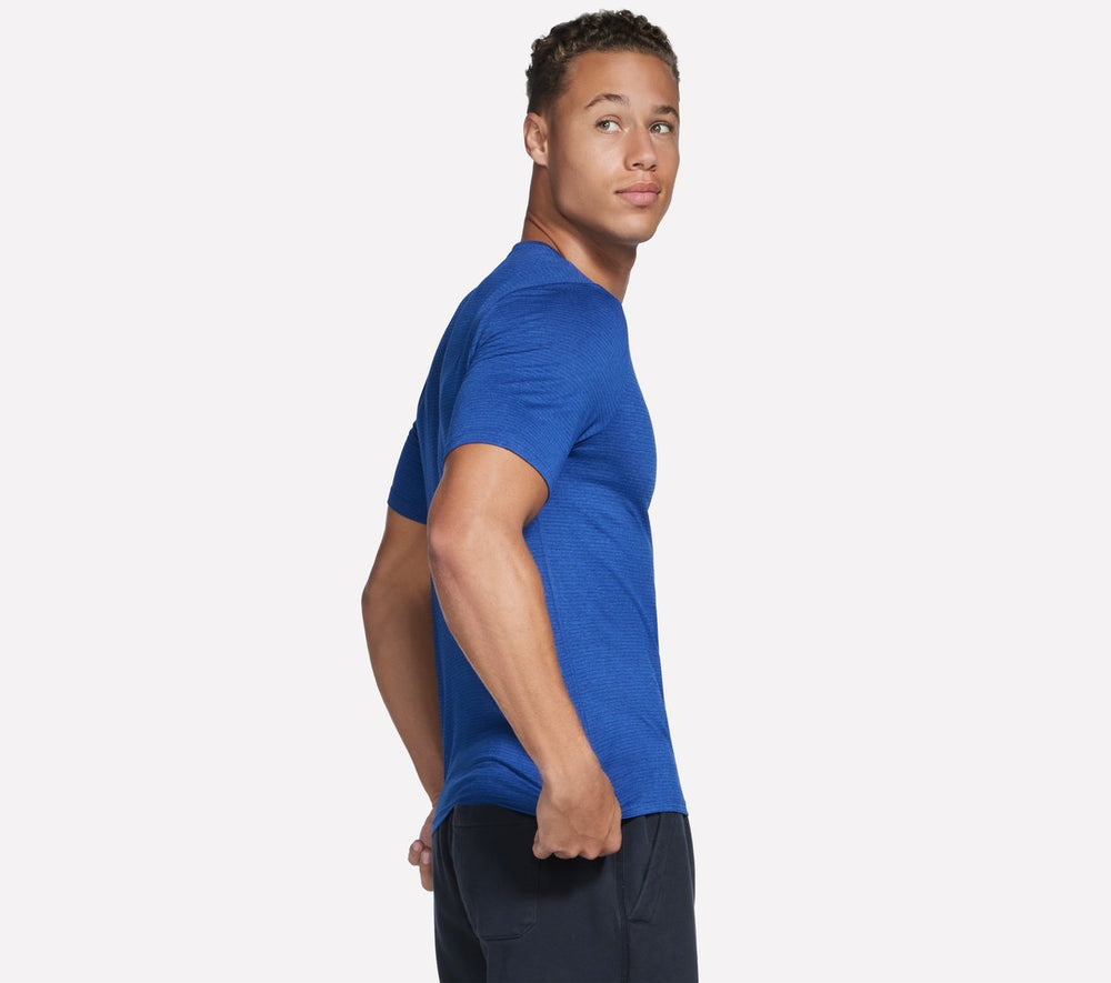 Skechers Men | GO DRI All Day Stripe Tee