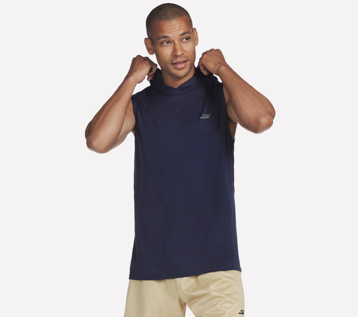 Skechers Men | Hoops Sleeveless Hoodie