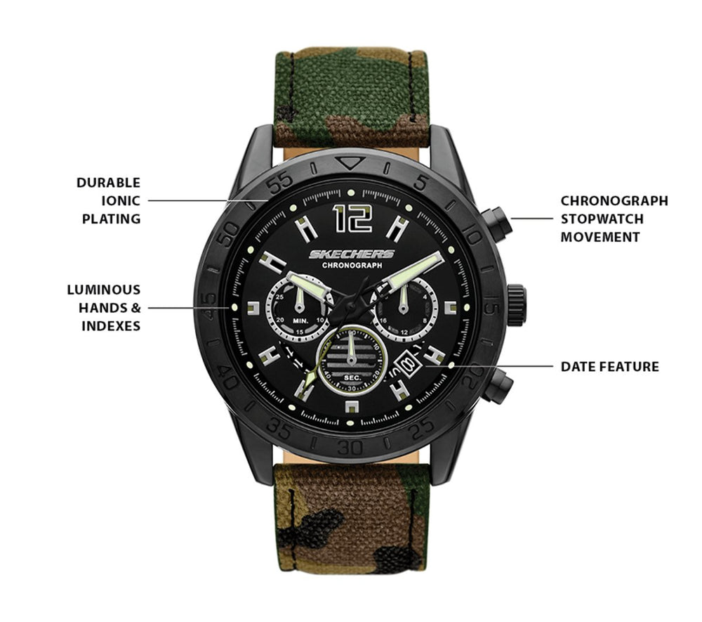 Skechers Men|Clothing | Kornblum Camo Watch