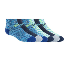 Skechers Kids|Clothing | 6 Pack Space Dye Low Cut Socks