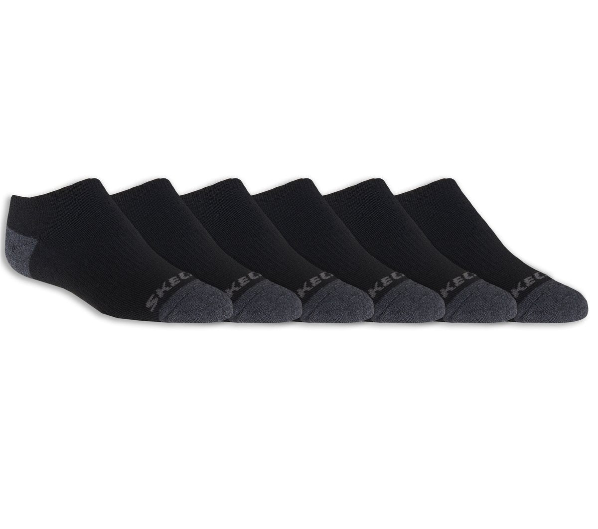 Skechers Kids|Clothing | 6 Pack Boys' No Show Socks