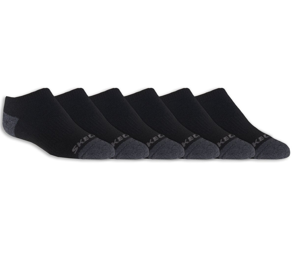 Skechers Kids|Clothing | 6 Pack Boys' No Show Socks