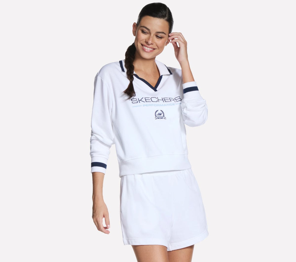 Skechers Women | Court Classic Polo Crew