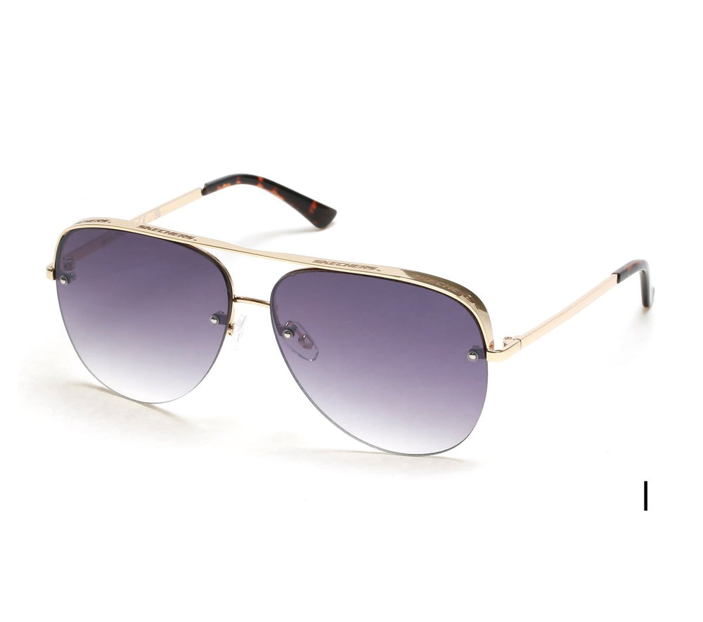 Skechers Clothing | Semi-Rimless Metal Aviator