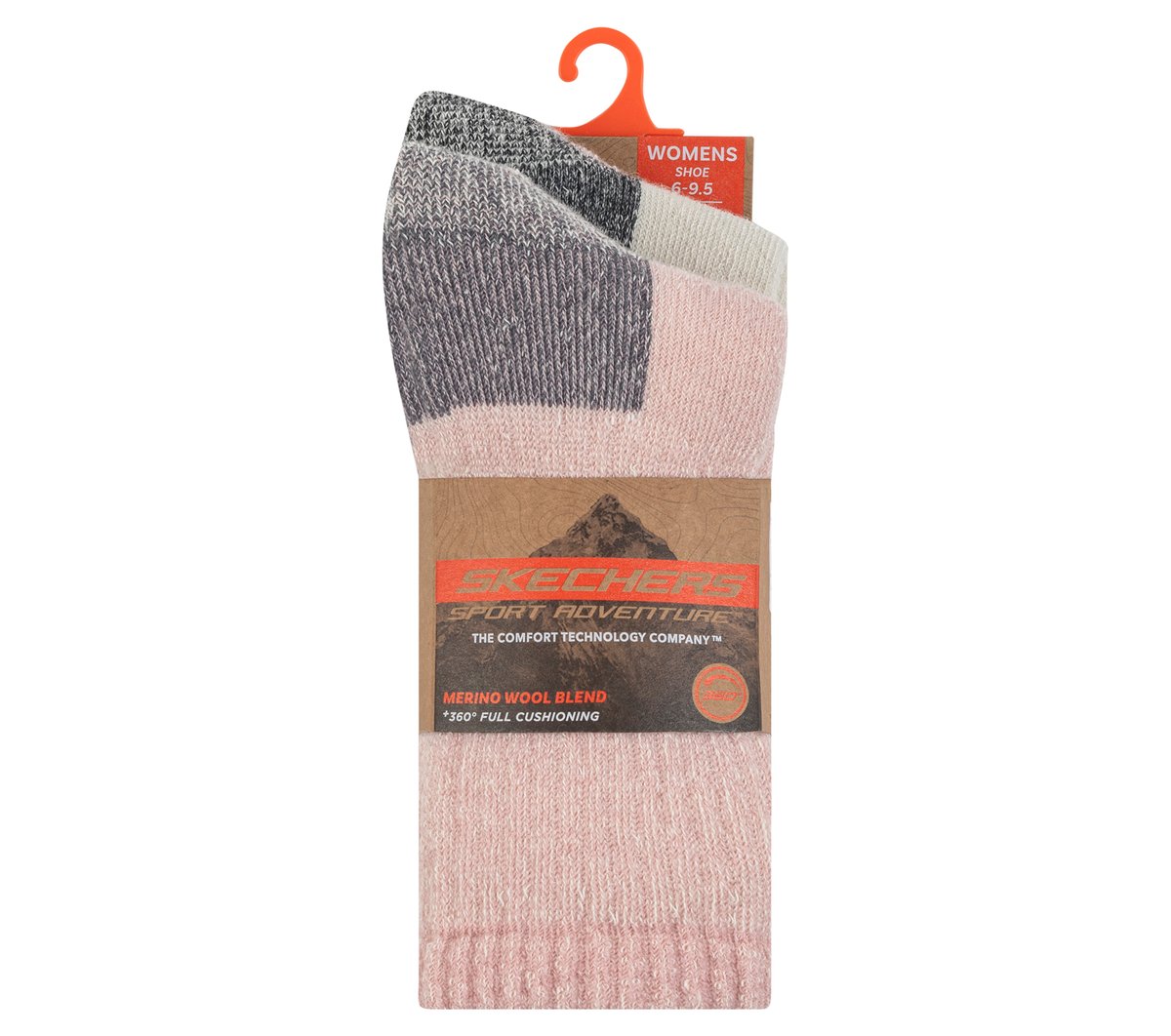 Skechers Clothing | 2 Pack Women's Crew Wool Socks