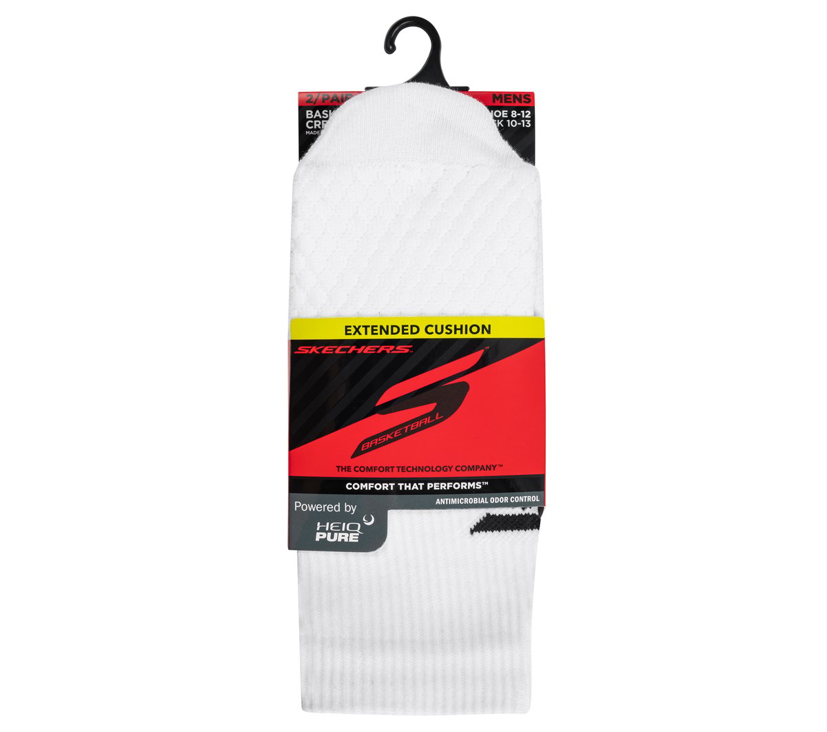 Skechers Clothing | 2 Pack Performance Basketball Crew Socks