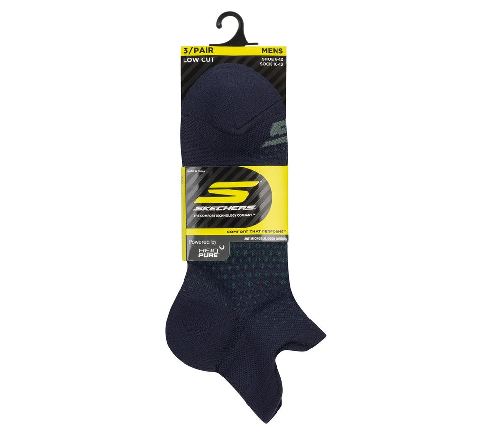 Skechers Clothing | 3 Pack Men's Low Cut Socks