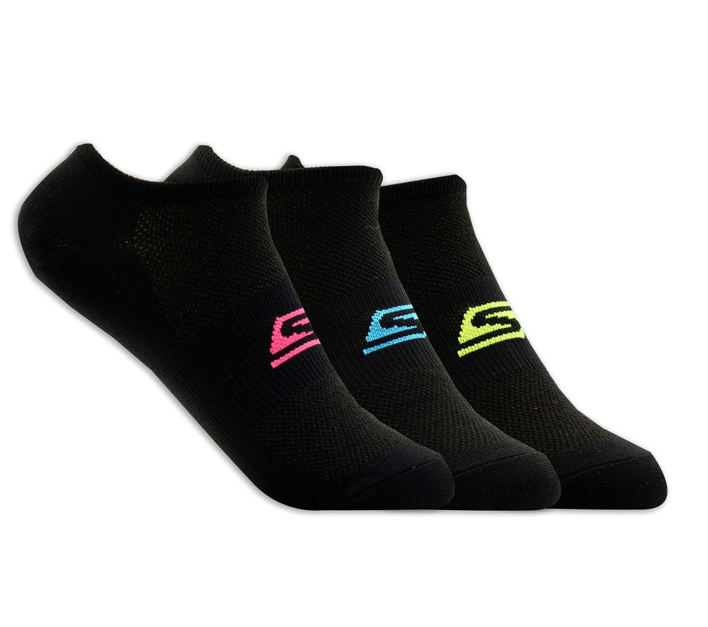 Skechers Clothing | 3 Pack No Show Stretch Socks