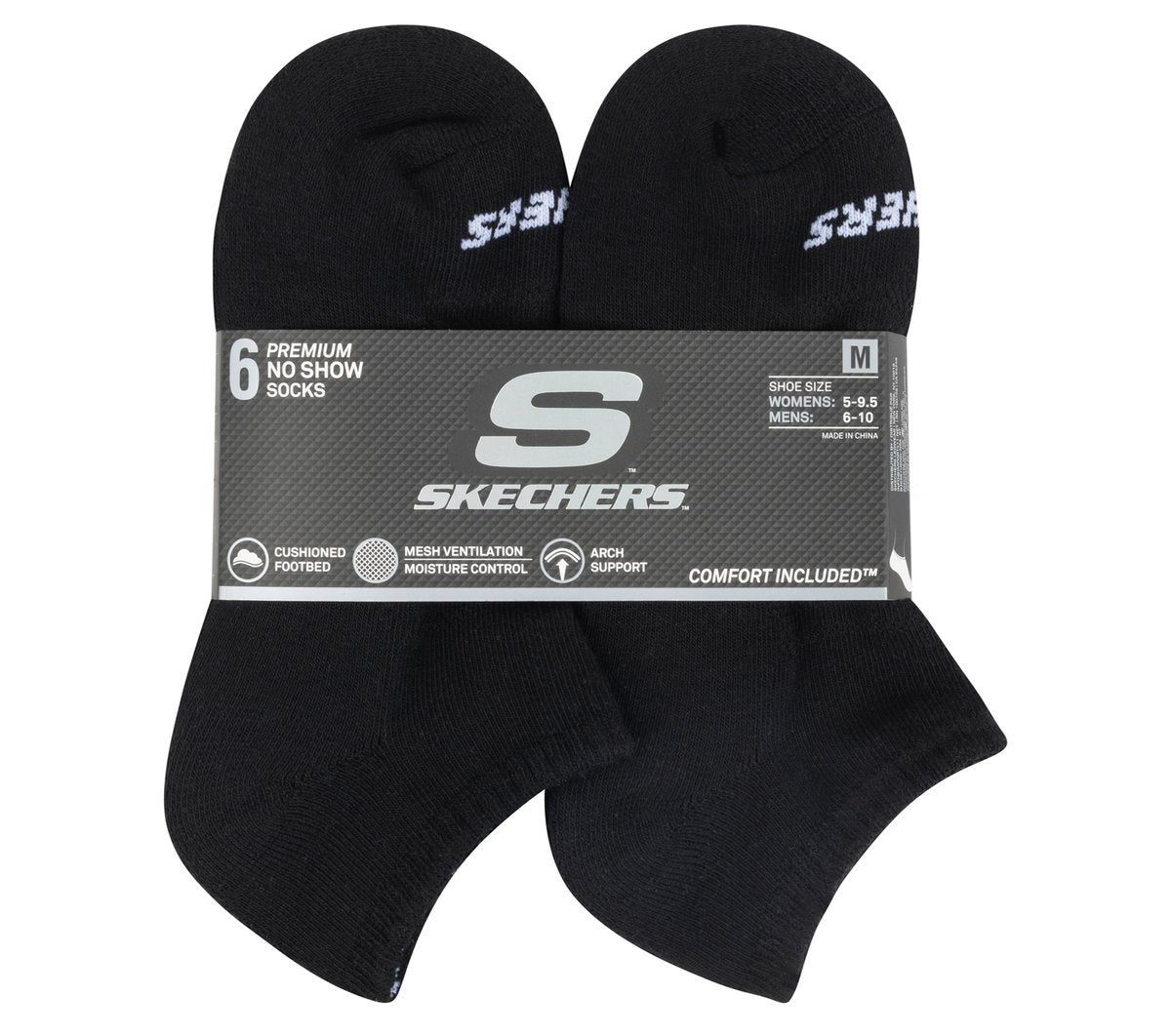 Skechers Clothing | 6 Pack Core Low Cut Medium Socks