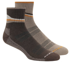Skechers Clothing | 2 Pack Men's Quarter Trail Socks