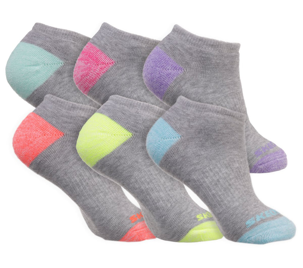 Skechers Clothing | 6 Pack Low Cut Walking Socks
